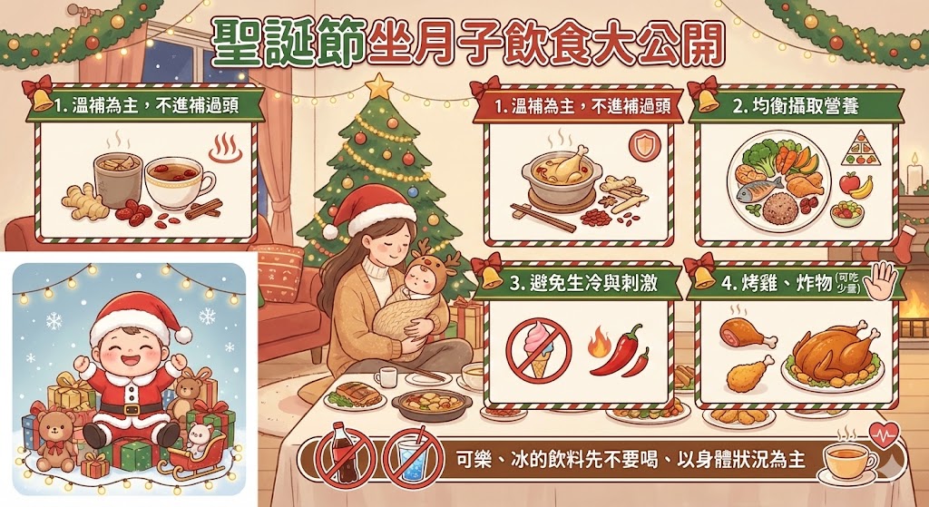 坐月子飲食大公開-聖誕篇