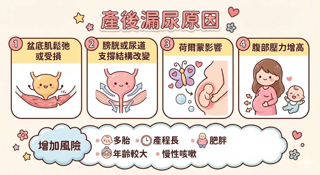 產後漏尿原因有哪些呢？