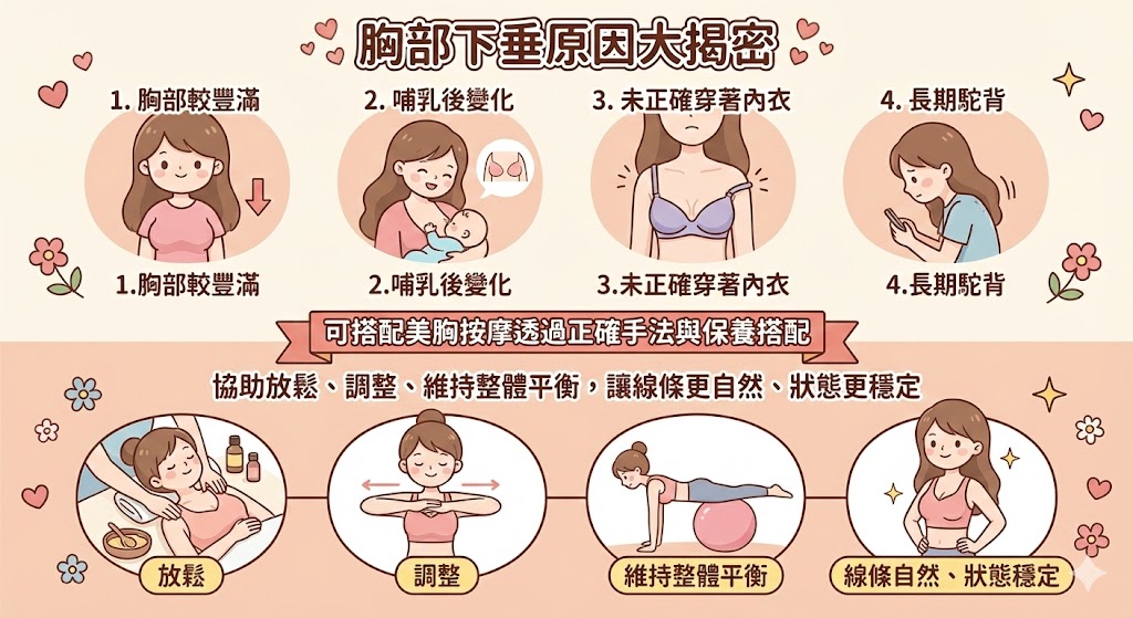 造成胸部下垂原因有哪些